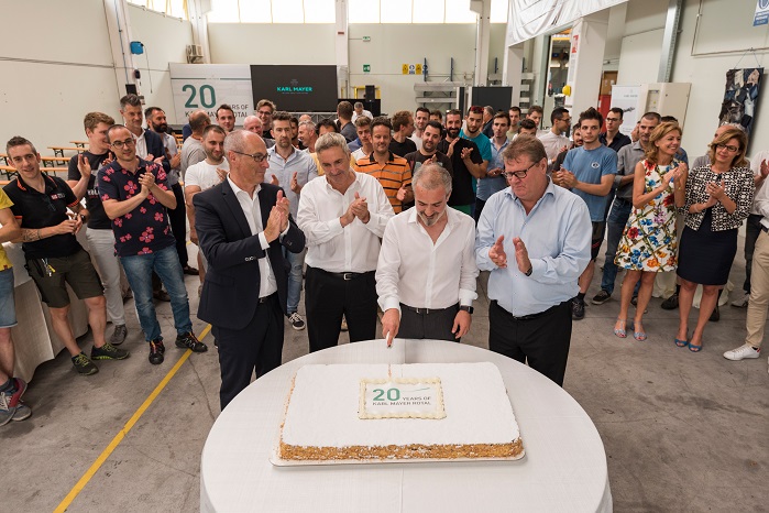 Karl Mayer Rotal celebrated the company’s 20th anniversary this month. © Karl Mayer Rotal